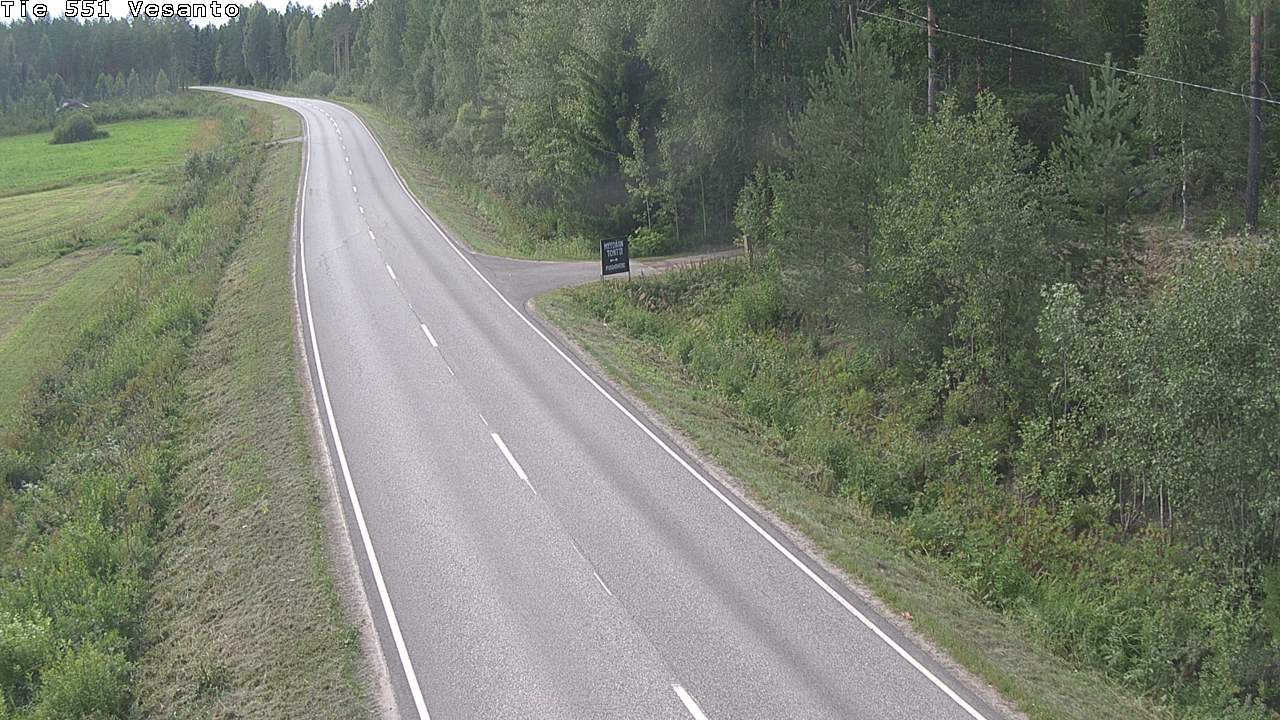 Kelikamerat Kuva Tie 551 Vesanto Löttökorpi, Vesanto, Pohjois-Savo