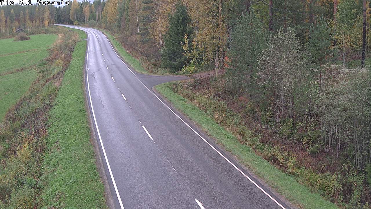Kelikamerat Kuva Tie 551 Vesanto Löttökorpi, Vesanto, Pohjois-Savo