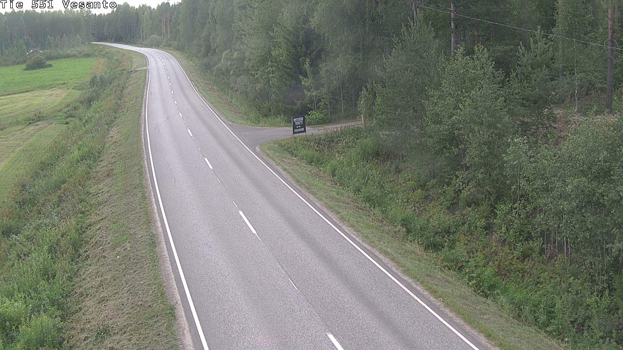 Kelikamerat Kuva Tie 551 Vesanto Löttökorpi, Vesanto, Pohjois-Savo