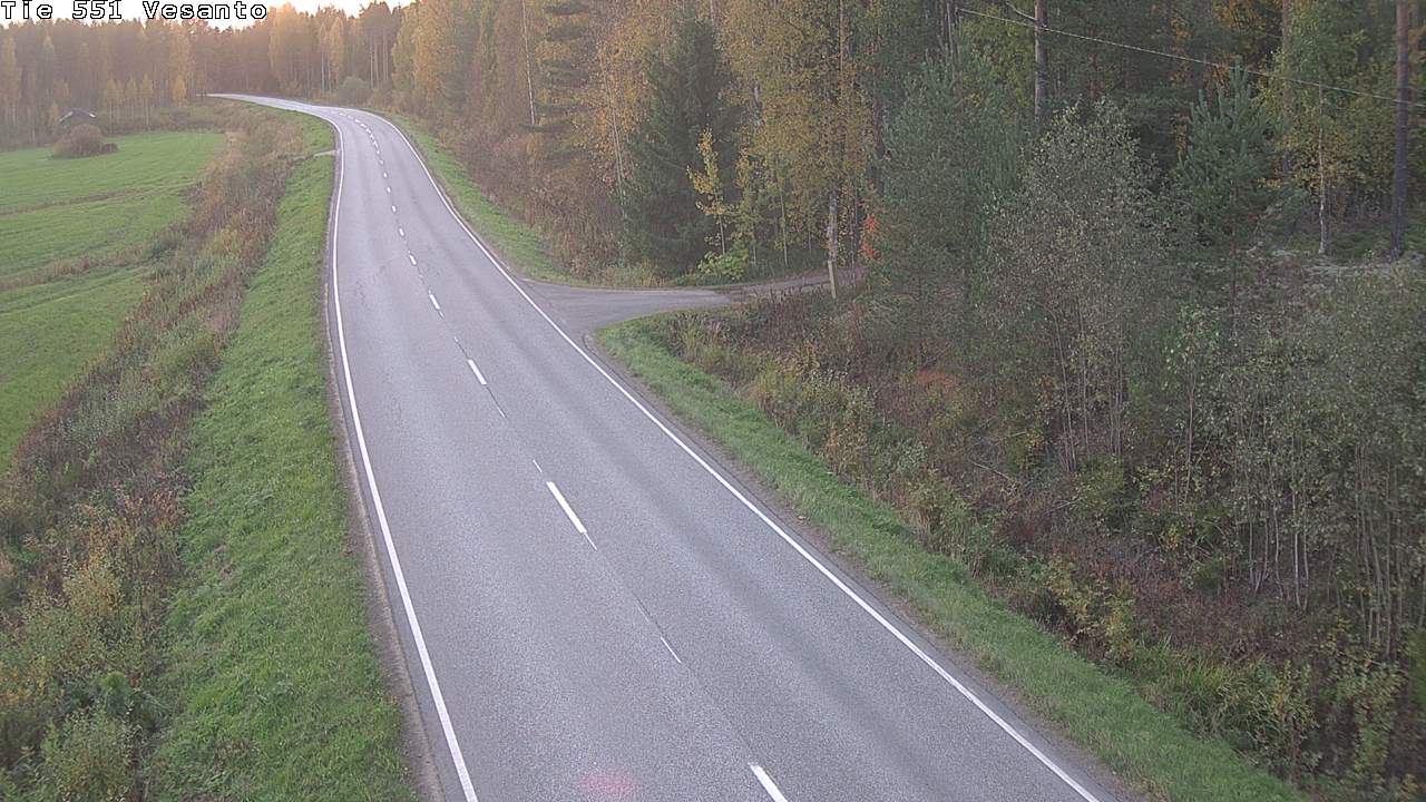 Kelikamerat Kuva Tie 551 Vesanto Löttökorpi, Vesanto, Pohjois-Savo
