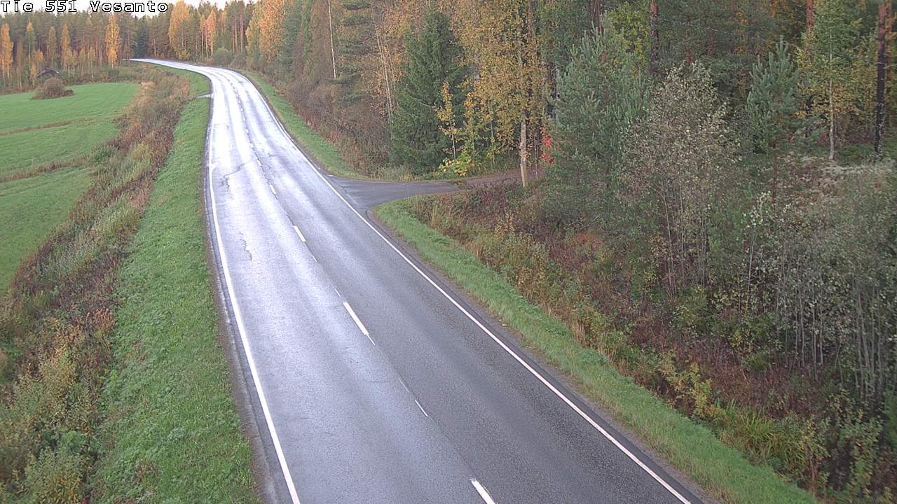 Kelikamerat Kuva Tie 551 Vesanto Löttökorpi, Vesanto, Pohjois-Savo