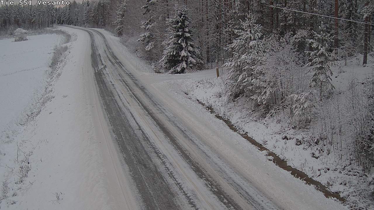 Kelikamerat Kuva Tie 551 Vesanto Löttökorpi, Vesanto, Pohjois-Savo