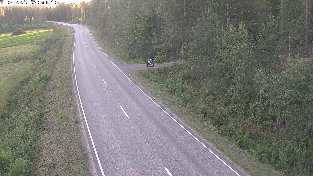 Kelikamerat Kuva Tie 551 Vesanto Löttökorpi, Vesanto, Pohjois-Savo