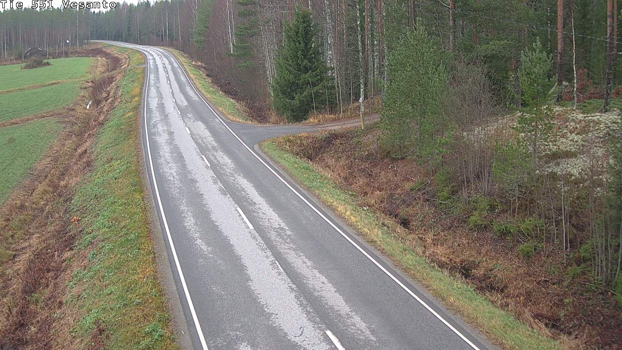 Kelikamerat Kuva Tie 551 Vesanto Löttökorpi, Vesanto, Pohjois-Savo