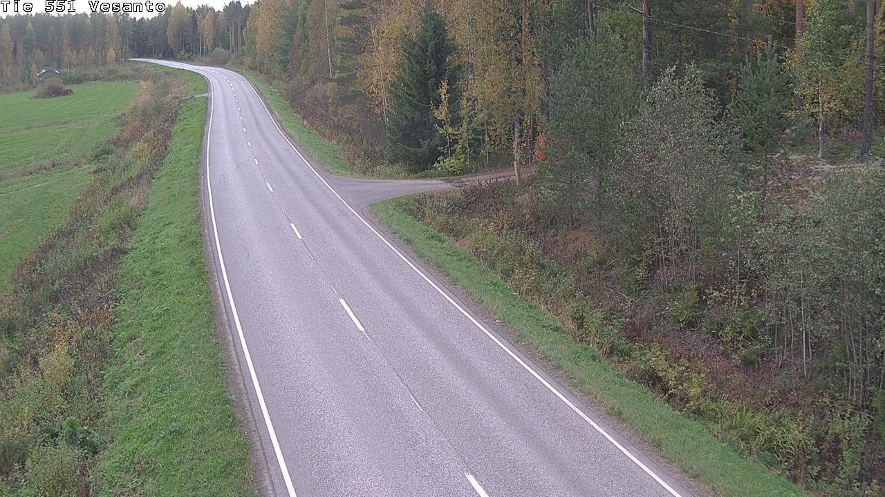 Kelikamerat Kuva Tie 551 Vesanto Löttökorpi, Vesanto, Pohjois-Savo