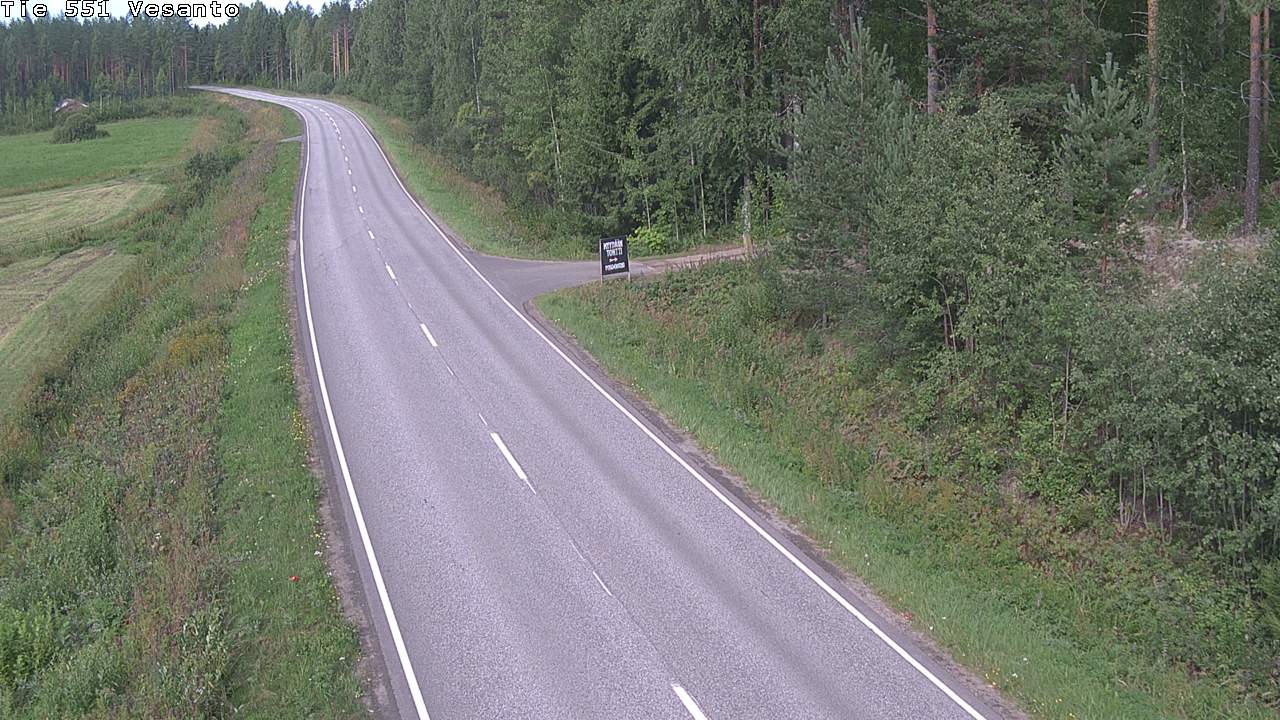 Kelikamerat Kuva Tie 551 Vesanto Löttökorpi, Vesanto, Pohjois-Savo