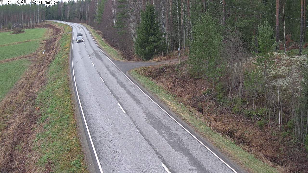 Kelikamerat Kuva Tie 551 Vesanto Löttökorpi, Vesanto, Pohjois-Savo