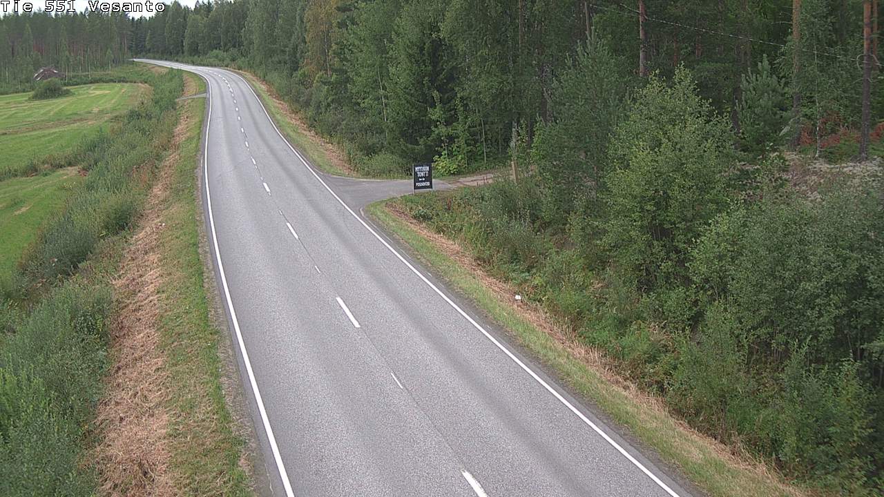 Kelikamerat Kuva Tie 551 Vesanto Löttökorpi, Vesanto, Pohjois-Savo