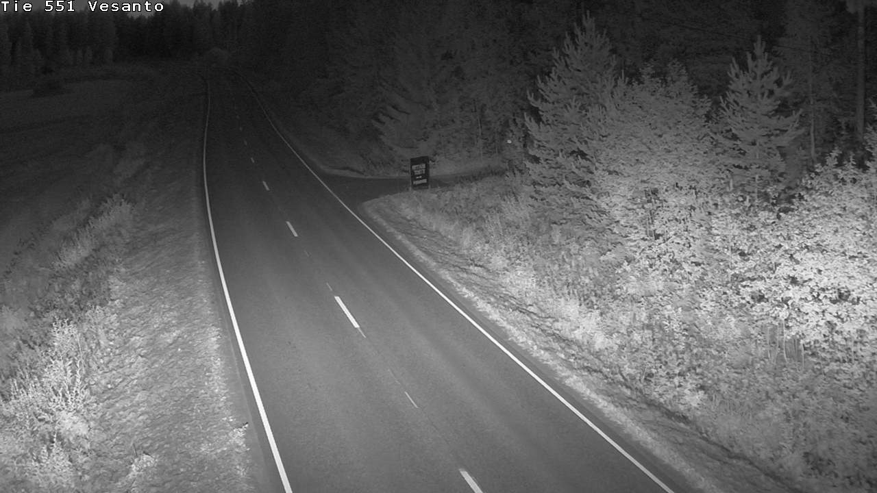 Kelikamerat Kuva Tie 551 Vesanto Löttökorpi, Vesanto, Pohjois-Savo