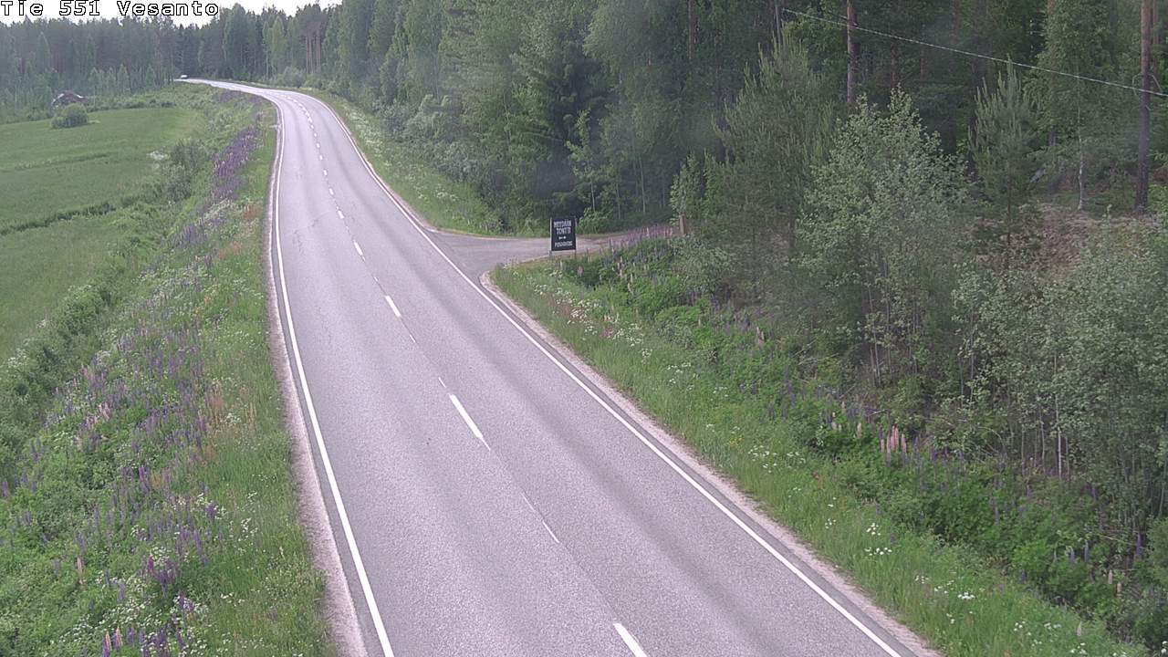 Kelikamerat Kuva Tie 551 Vesanto Löttökorpi, Vesanto, Pohjois-Savo