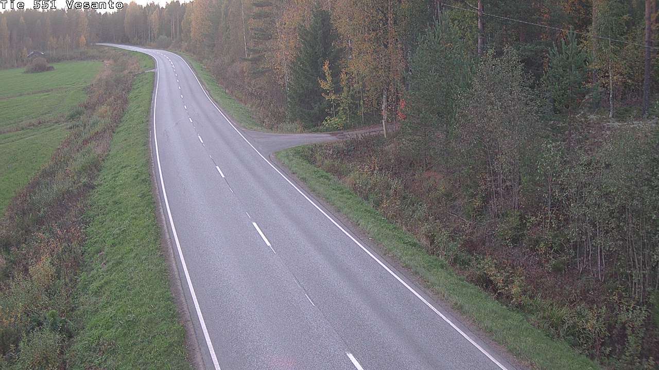 Kelikamerat Kuva Tie 551 Vesanto Löttökorpi, Vesanto, Pohjois-Savo