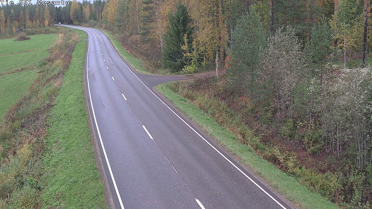 Kelikamerat Kuva Tie 551 Vesanto Löttökorpi, Vesanto, Pohjois-Savo
