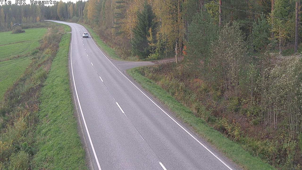 Kelikamerat Kuva Tie 551 Vesanto Löttökorpi, Vesanto, Pohjois-Savo
