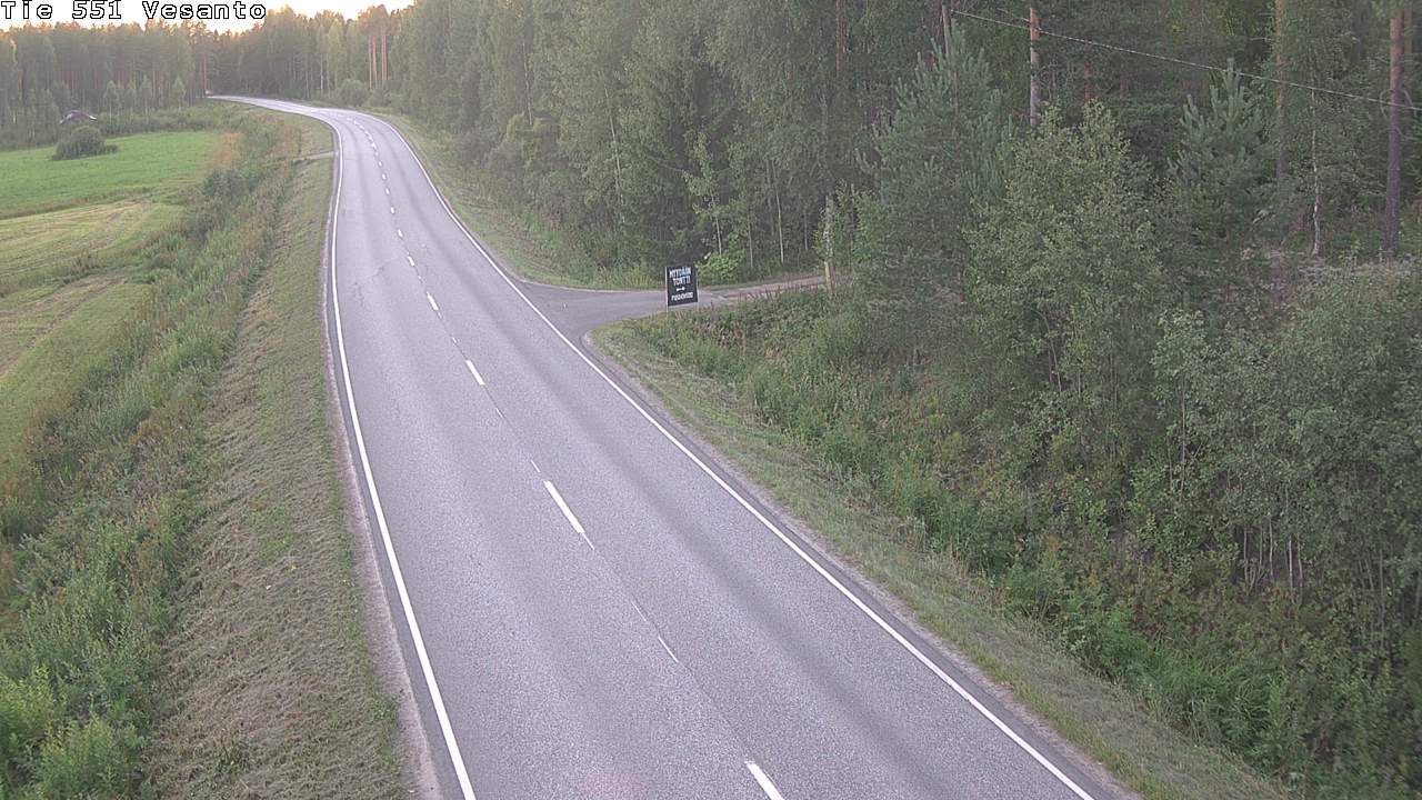 Kelikamerat Kuva Tie 551 Vesanto Löttökorpi, Vesanto, Pohjois-Savo