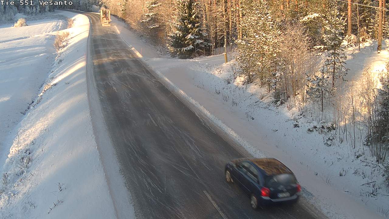 Kelikamerat Kuva Tie 551 Vesanto Löttökorpi, Vesanto, Pohjois-Savo