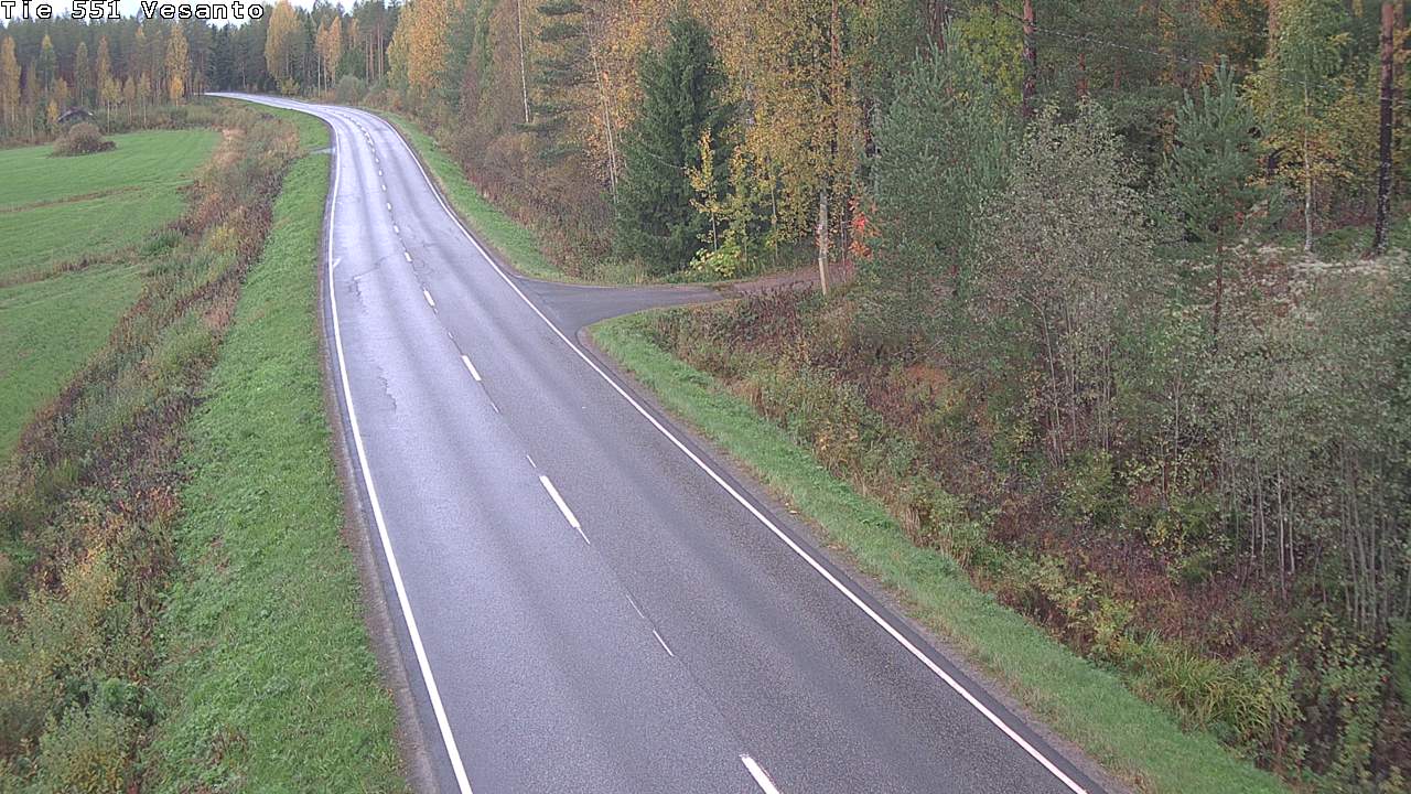 Kelikamerat Kuva Tie 551 Vesanto Löttökorpi, Vesanto, Pohjois-Savo