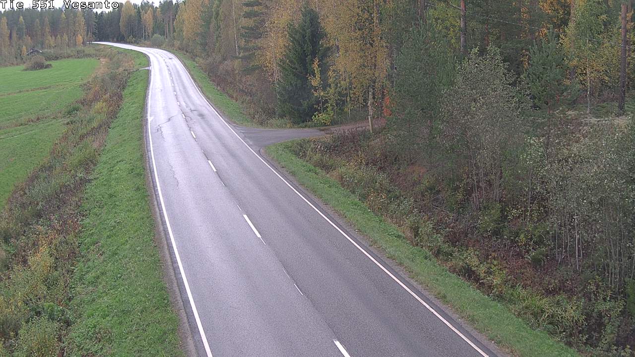 Kelikamerat Kuva Tie 551 Vesanto Löttökorpi, Vesanto, Pohjois-Savo