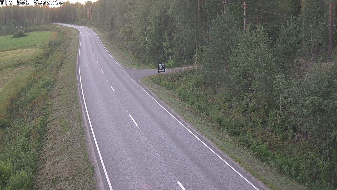 Kelikamerat Kuva Tie 551 Vesanto Löttökorpi, Vesanto, Pohjois-Savo