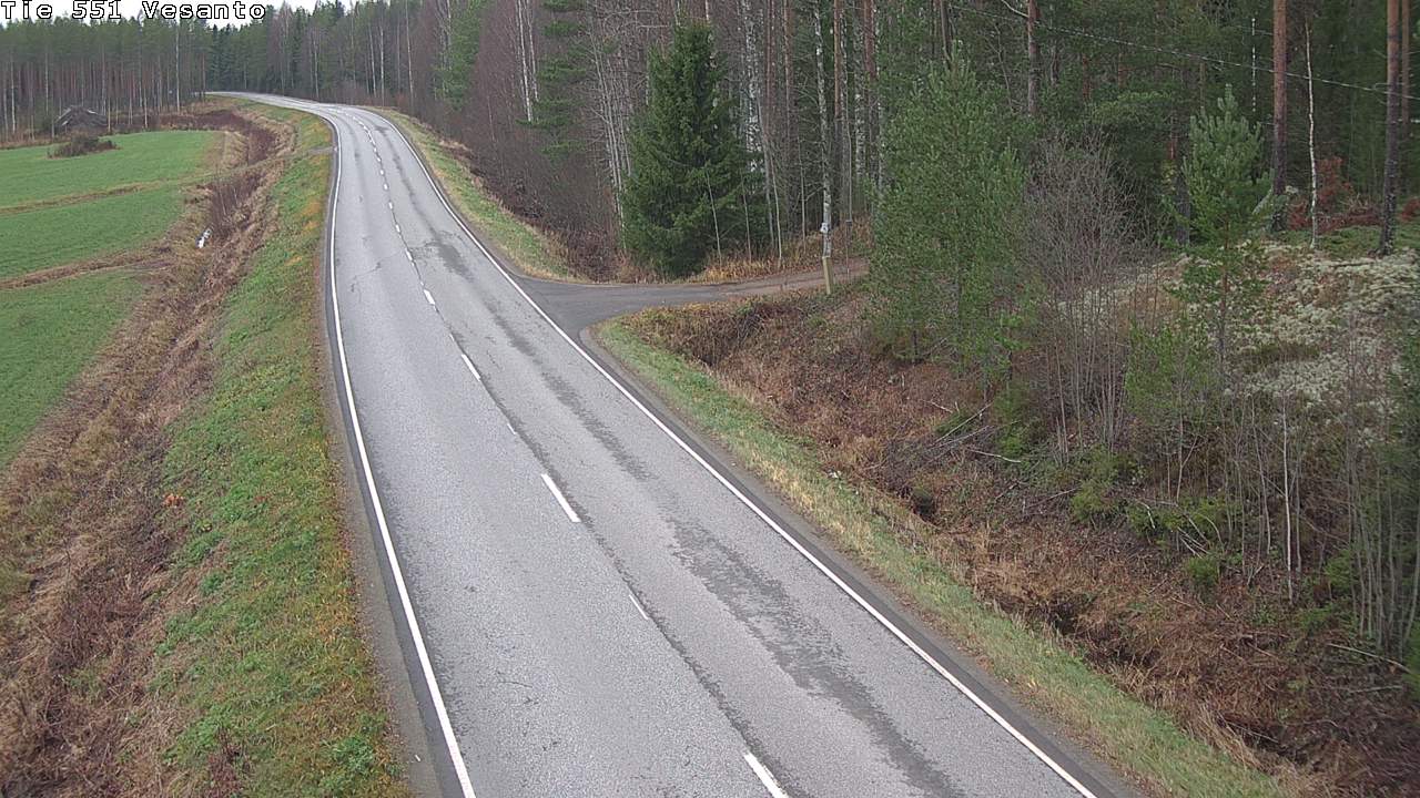 Kelikamerat Kuva Tie 551 Vesanto Löttökorpi, Vesanto, Pohjois-Savo