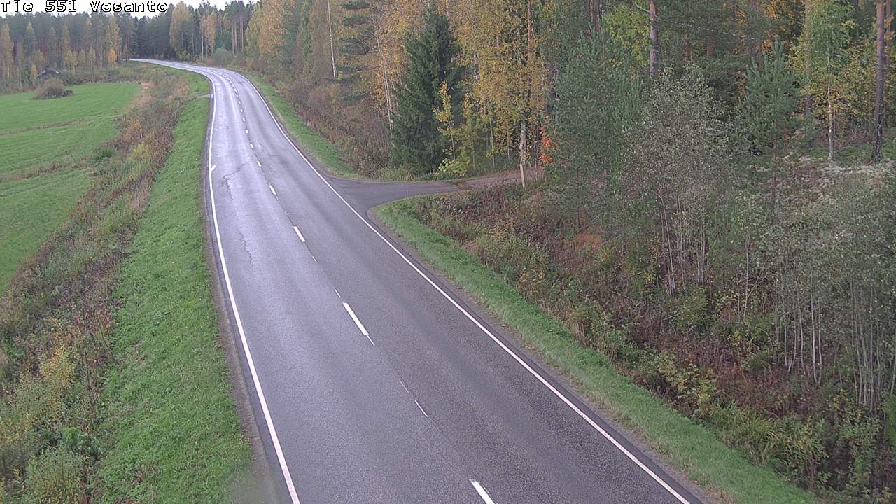 Kelikamerat Kuva Tie 551 Vesanto Löttökorpi, Vesanto, Pohjois-Savo