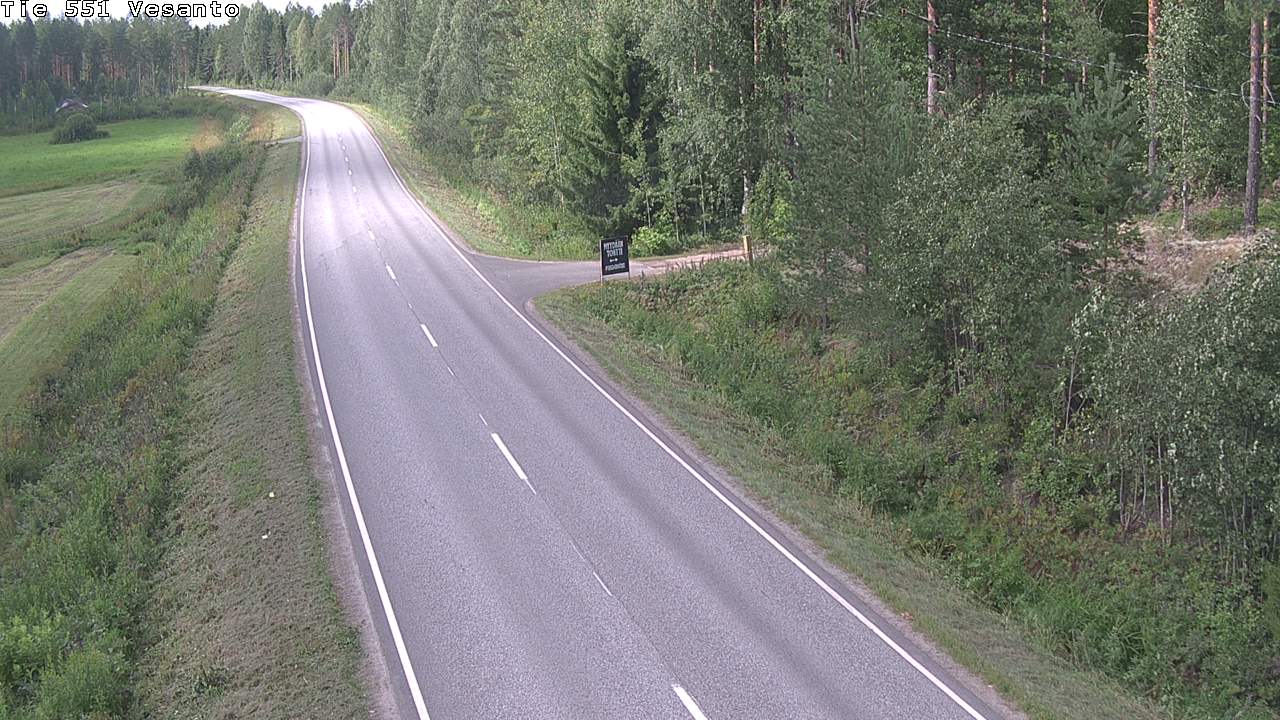 Kelikamerat Kuva Tie 551 Vesanto Löttökorpi, Vesanto, Pohjois-Savo