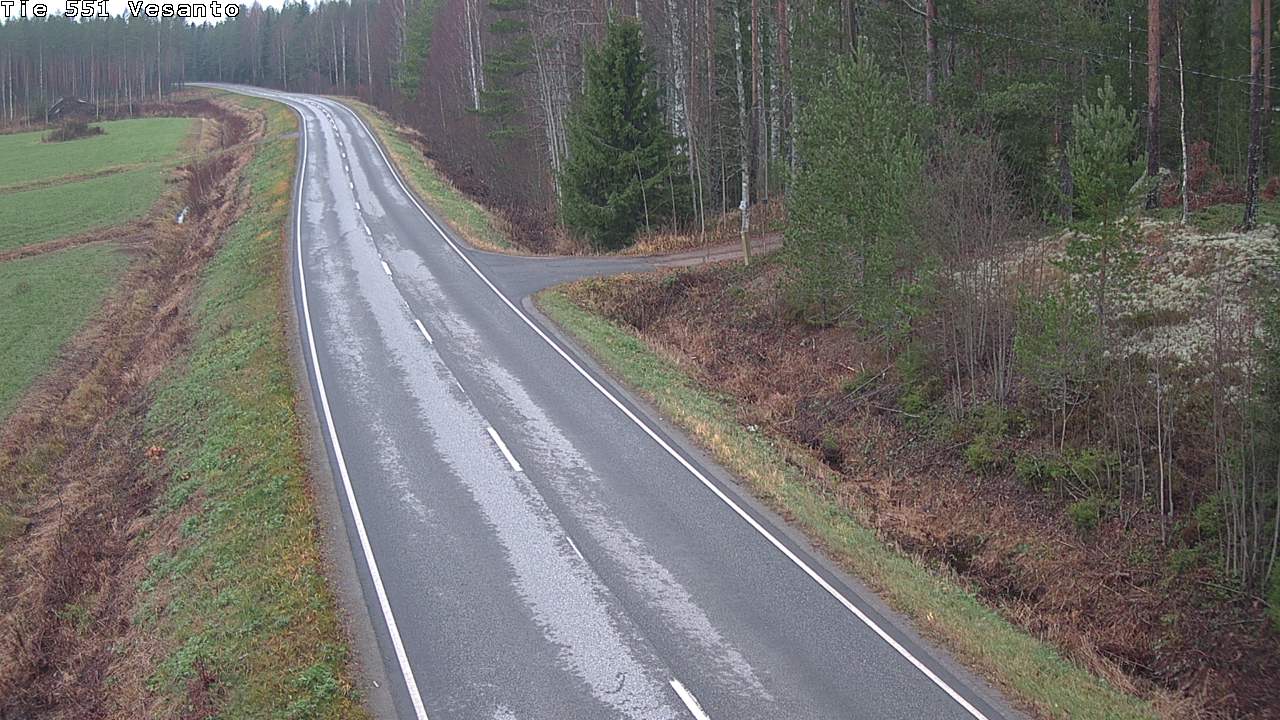 Kelikamerat Kuva Tie 551 Vesanto Löttökorpi, Vesanto, Pohjois-Savo