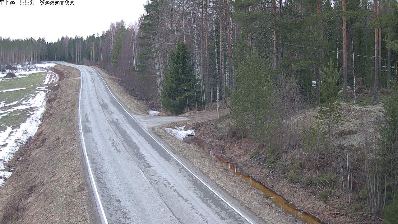 Kelikamerat Kuva Tie 551 Vesanto Löttökorpi, Vesanto, Pohjois-Savo