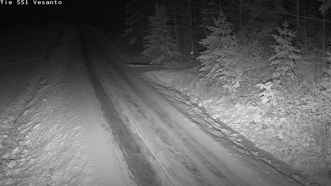 Weather Camera Image Road 551 Vesanto Löttökorpi, Vesanto, Pohjois-Savo