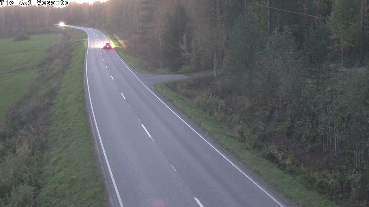 Kelikamerat Kuva Tie 551 Vesanto Löttökorpi, Vesanto, Pohjois-Savo
