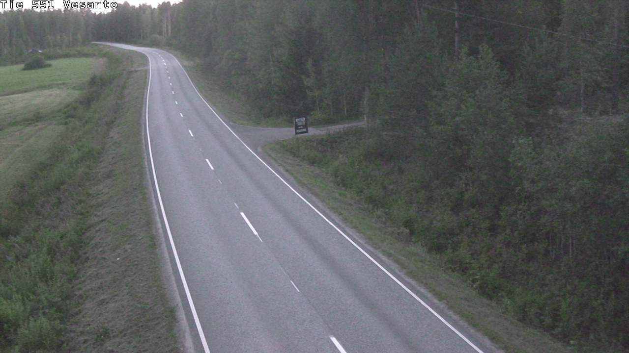 Kelikamerat Kuva Tie 551 Vesanto Löttökorpi, Vesanto, Pohjois-Savo