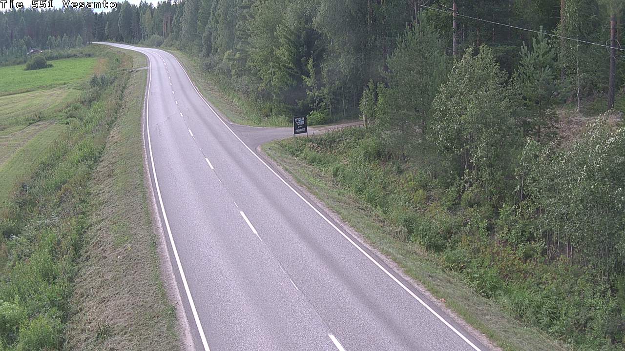 Kelikamerat Kuva Tie 551 Vesanto Löttökorpi, Vesanto, Pohjois-Savo