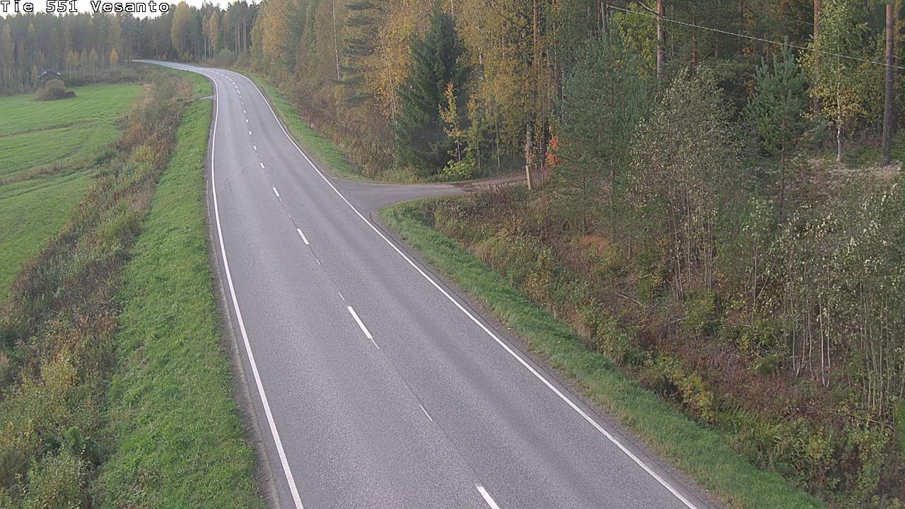 Kelikamerat Kuva Tie 551 Vesanto Löttökorpi, Vesanto, Pohjois-Savo