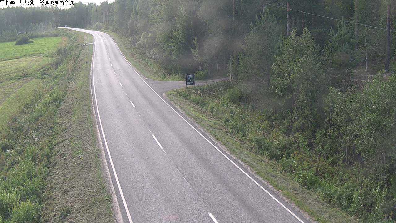 Kelikamerat Kuva Tie 551 Vesanto Löttökorpi, Vesanto, Pohjois-Savo