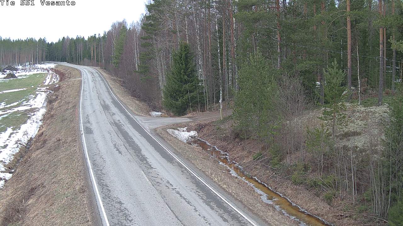 Kelikamerat Kuva Tie 551 Vesanto Löttökorpi, Vesanto, Pohjois-Savo