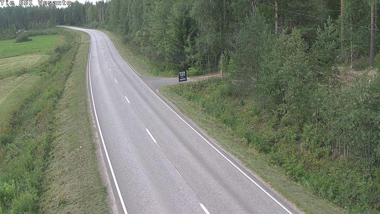 Kelikamerat Kuva Tie 551 Vesanto Löttökorpi, Vesanto, Pohjois-Savo