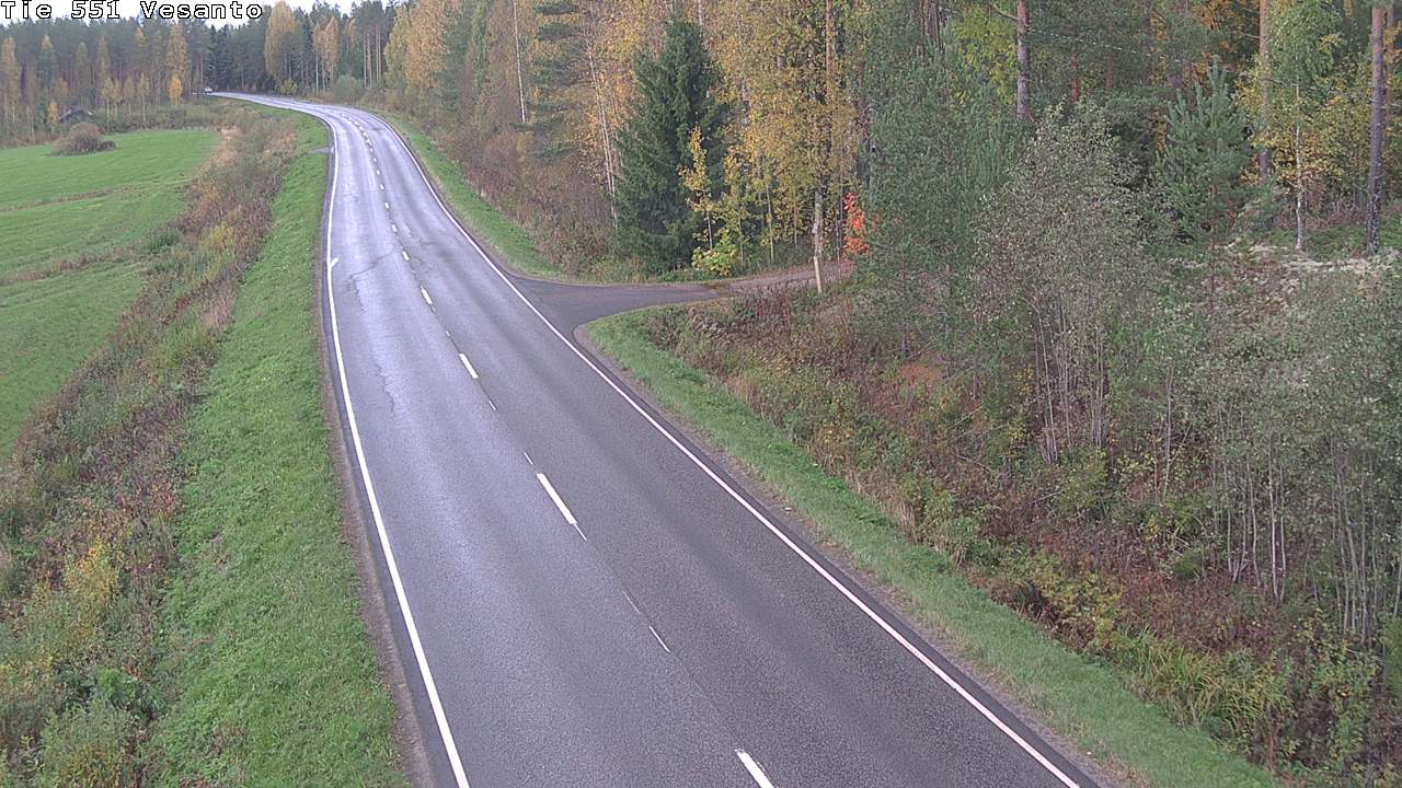 Kelikamerat Kuva Tie 551 Vesanto Löttökorpi, Vesanto, Pohjois-Savo