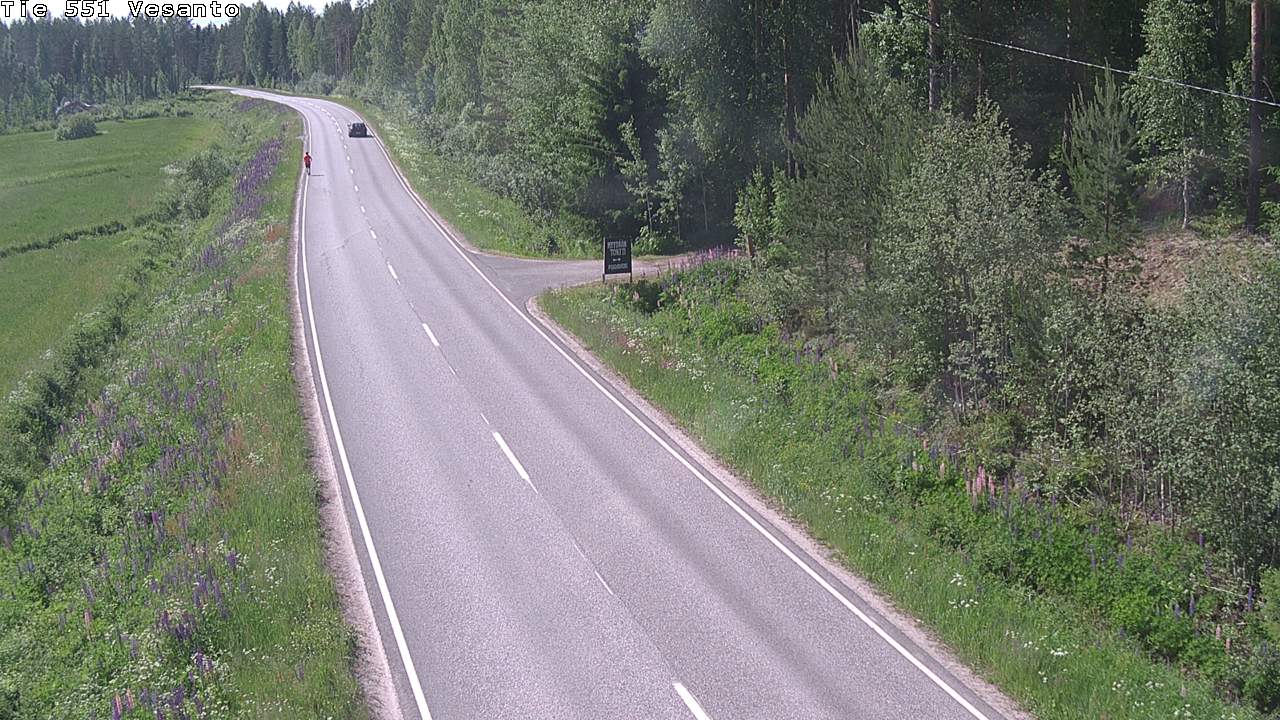 Kelikamerat Kuva Tie 551 Vesanto Löttökorpi, Vesanto, Pohjois-Savo