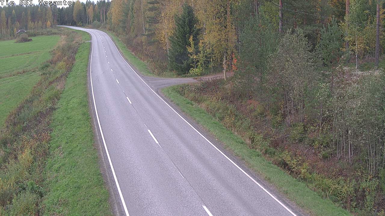 Kelikamerat Kuva Tie 551 Vesanto Löttökorpi, Vesanto, Pohjois-Savo