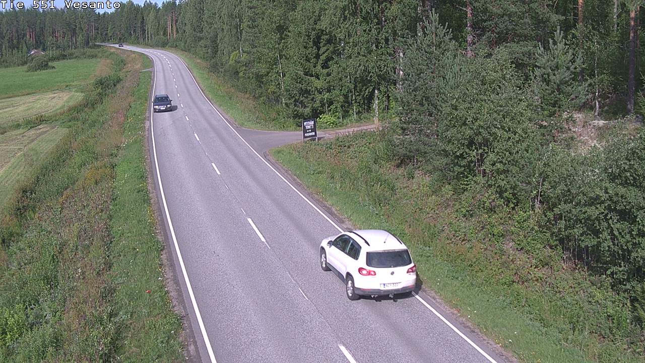 Kelikamerat Kuva Tie 551 Vesanto Löttökorpi, Vesanto, Pohjois-Savo