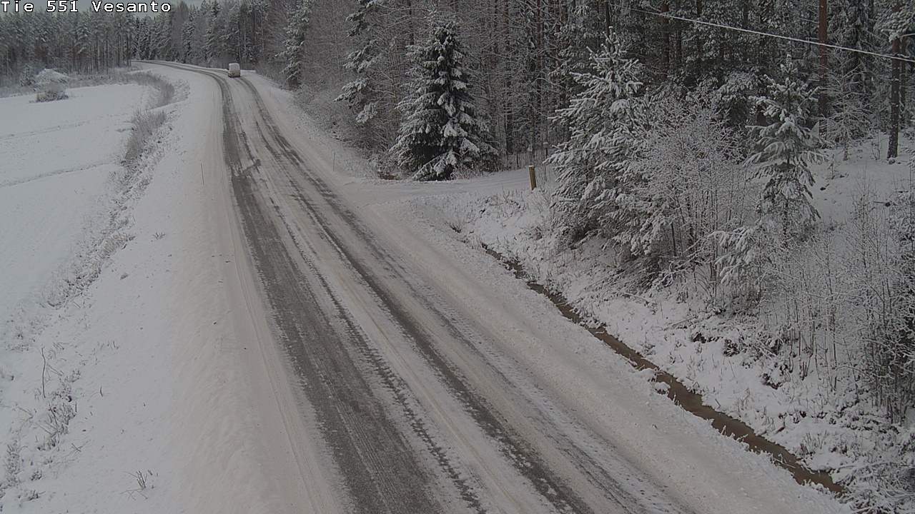 Kelikamerat Kuva Tie 551 Vesanto Löttökorpi, Vesanto, Pohjois-Savo