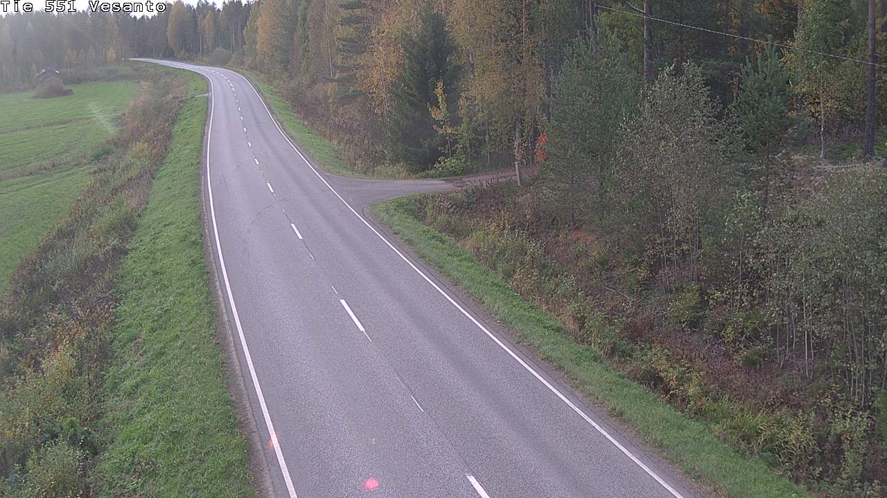 Kelikamerat Kuva Tie 551 Vesanto Löttökorpi, Vesanto, Pohjois-Savo