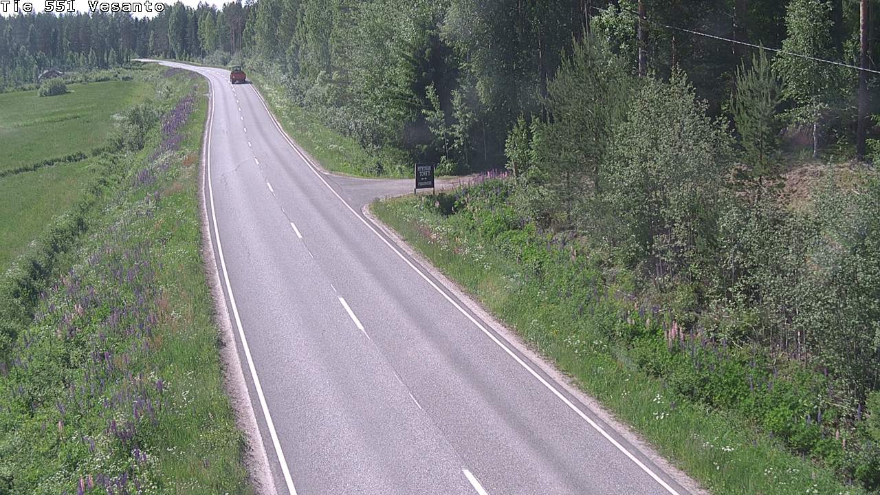 Kelikamerat Kuva Tie 551 Vesanto Löttökorpi, Vesanto, Pohjois-Savo