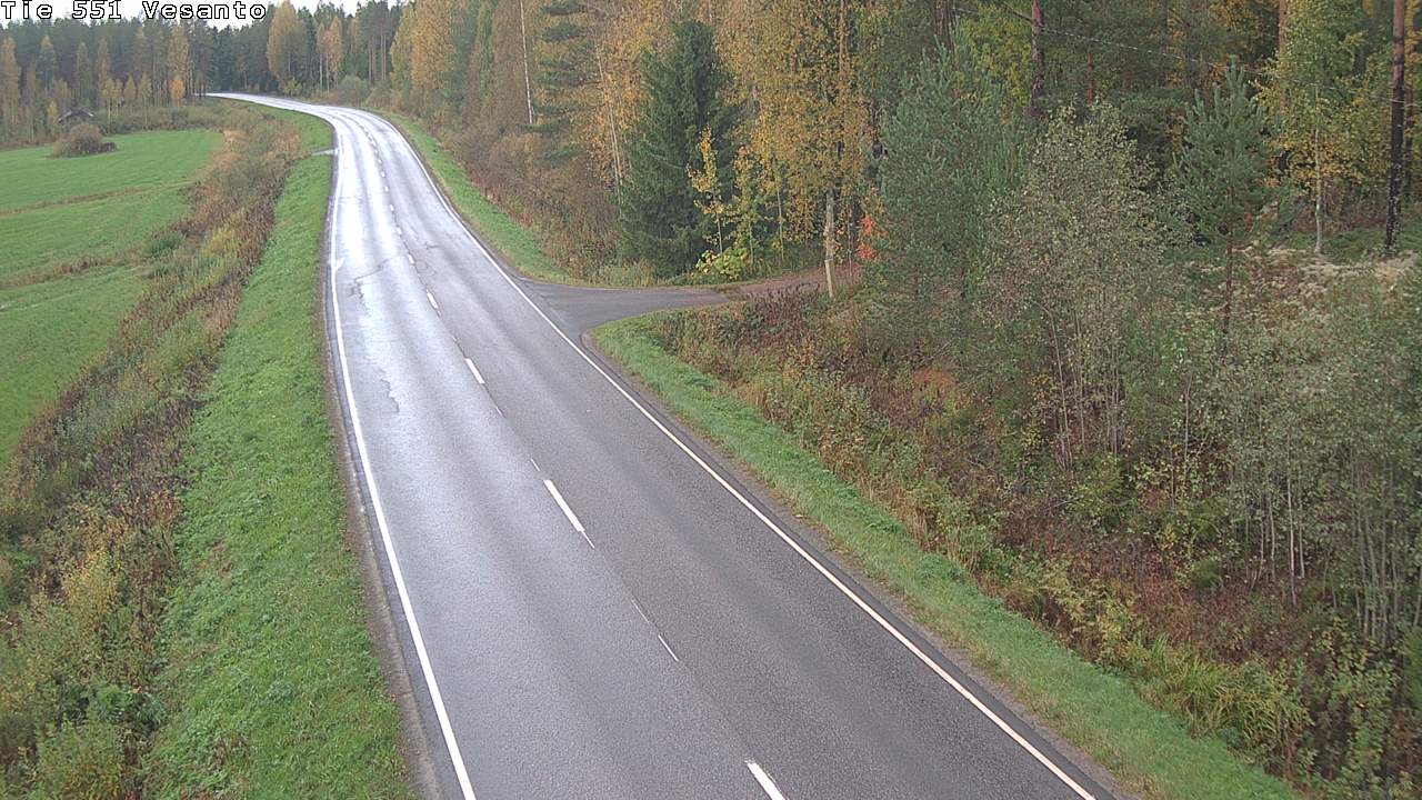 Kelikamerat Kuva Tie 551 Vesanto Löttökorpi, Vesanto, Pohjois-Savo