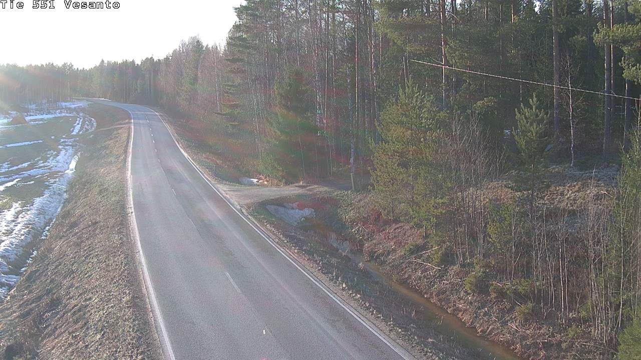 Kelikamerat Kuva Tie 551 Vesanto Löttökorpi, Vesanto, Pohjois-Savo