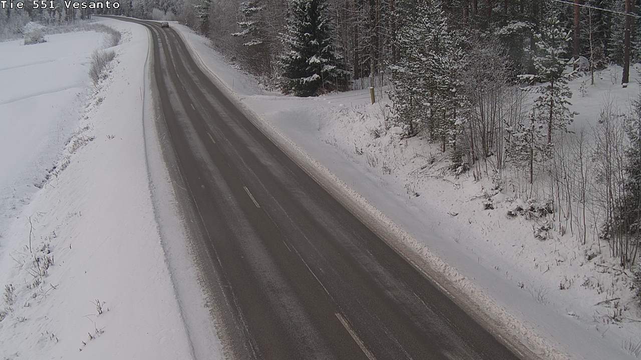 Kelikamerat Kuva Tie 551 Vesanto Löttökorpi, Vesanto, Pohjois-Savo
