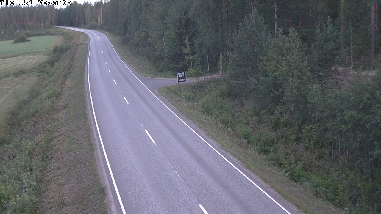 Kelikamerat Kuva Tie 551 Vesanto Löttökorpi, Vesanto, Pohjois-Savo