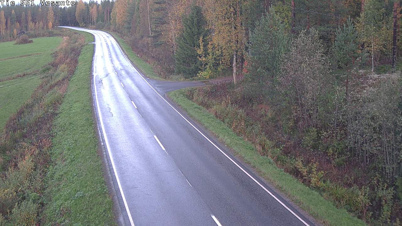 Kelikamerat Kuva Tie 551 Vesanto Löttökorpi, Vesanto, Pohjois-Savo