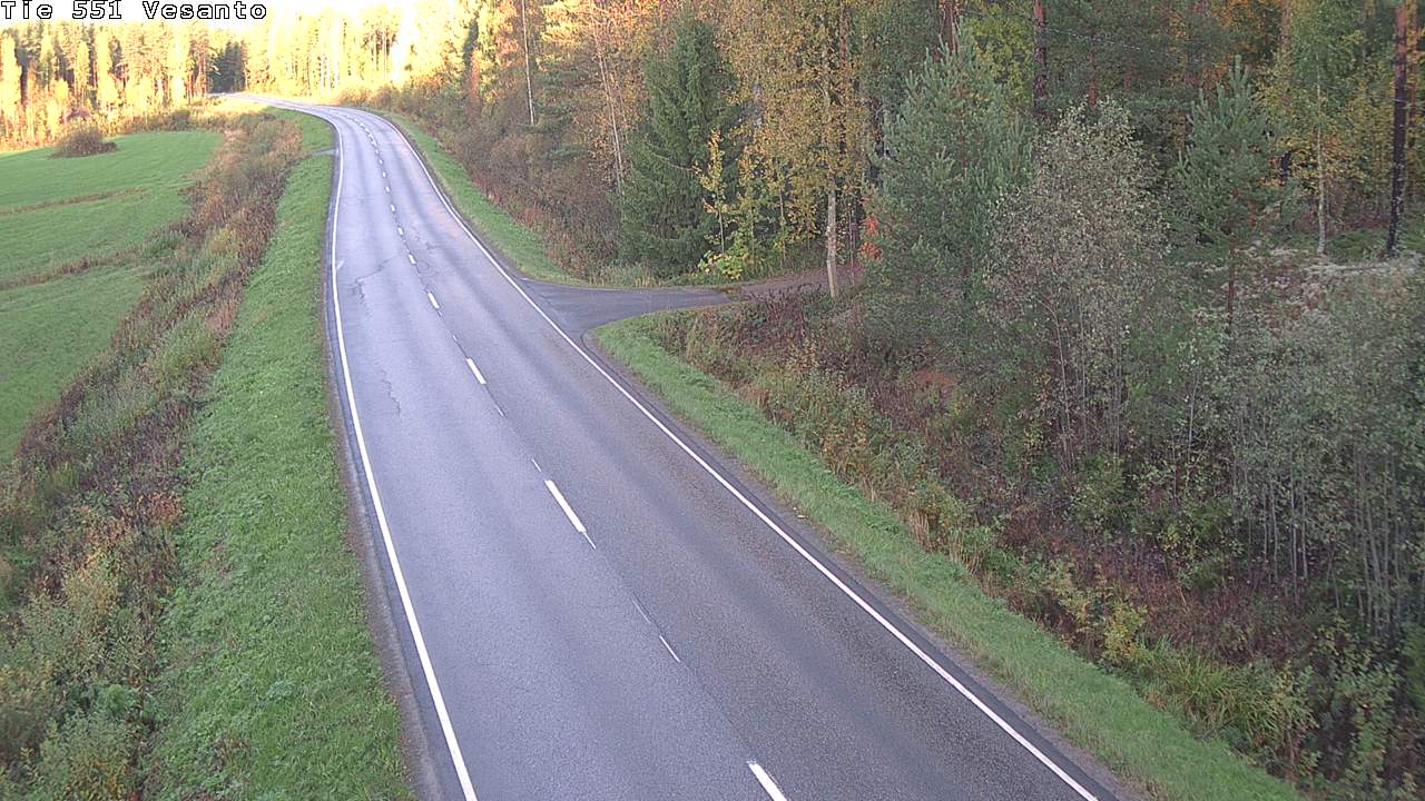Kelikamerat Kuva Tie 551 Vesanto Löttökorpi, Vesanto, Pohjois-Savo