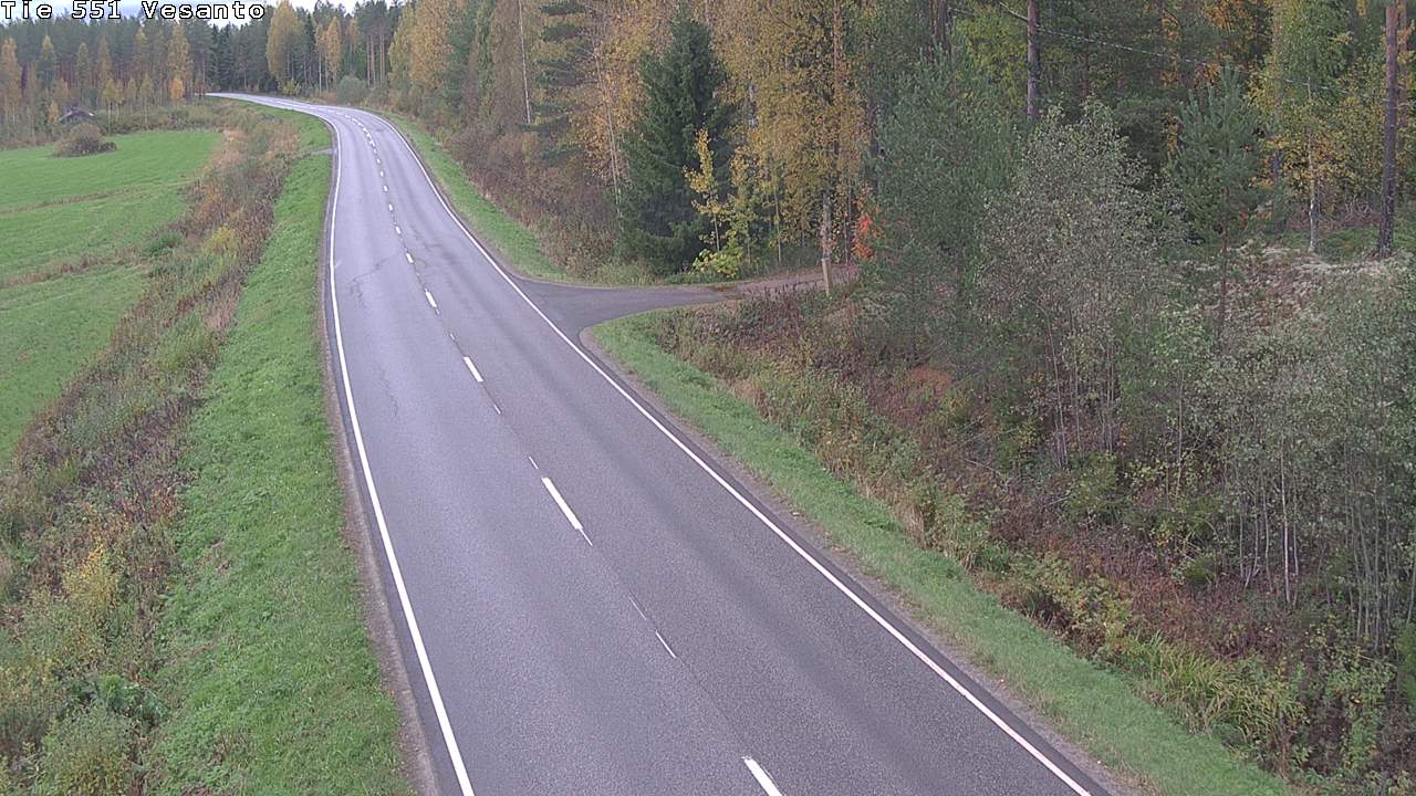 Kelikamerat Kuva Tie 551 Vesanto Löttökorpi, Vesanto, Pohjois-Savo