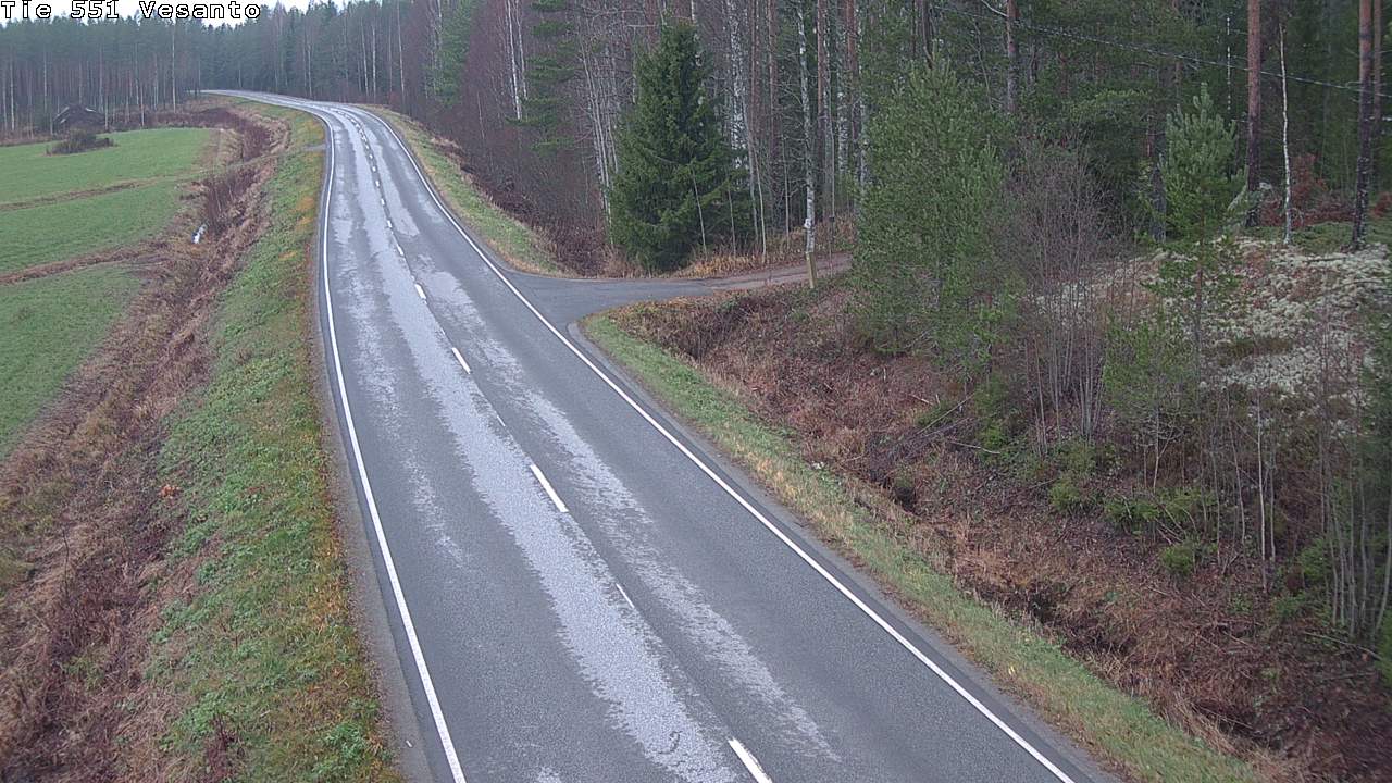 Kelikamerat Kuva Tie 551 Vesanto Löttökorpi, Vesanto, Pohjois-Savo